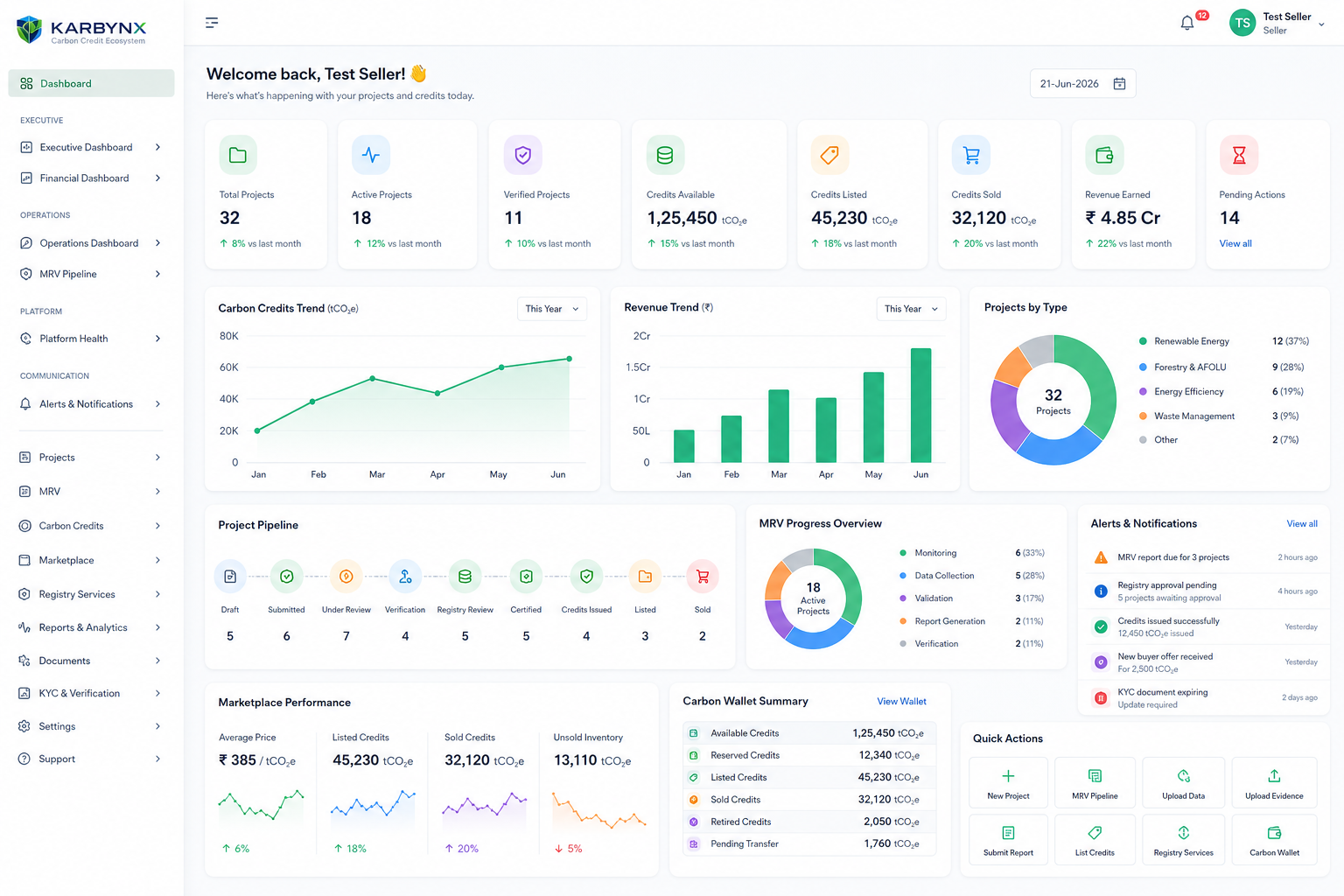 Seller Dashboard